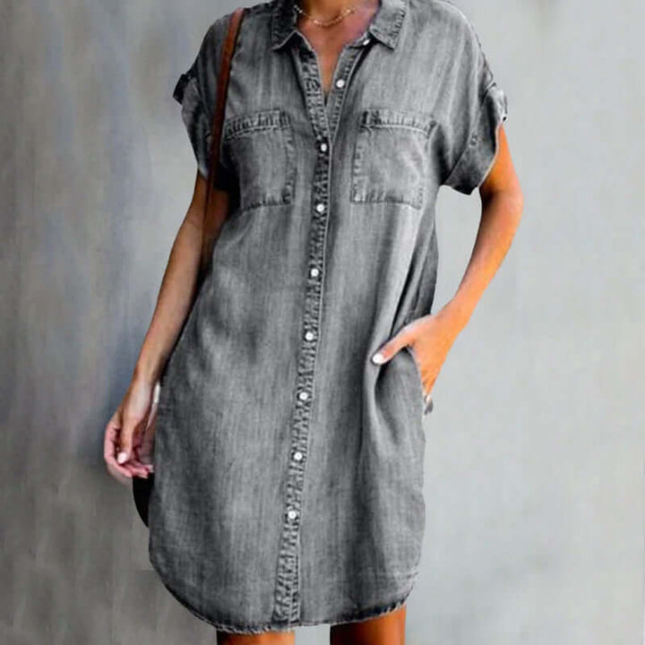 Lucy™ | Stylish Denim Dress