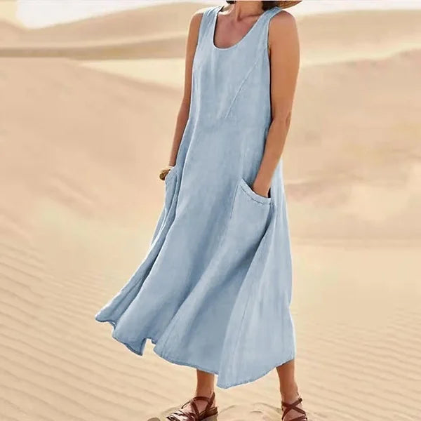 Leia™ - Linen Dress