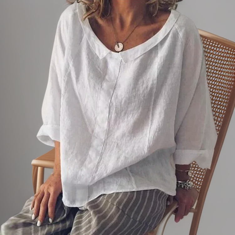 Tahlia™ - Comfy Loose Long Sleeve Blouse